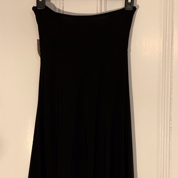 Lette - Black Strapless Dress with Rhinestone Design - Small - Picture 5 of 8